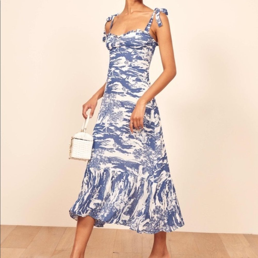 Reformation Nikita Dress in Toscana- Size 6